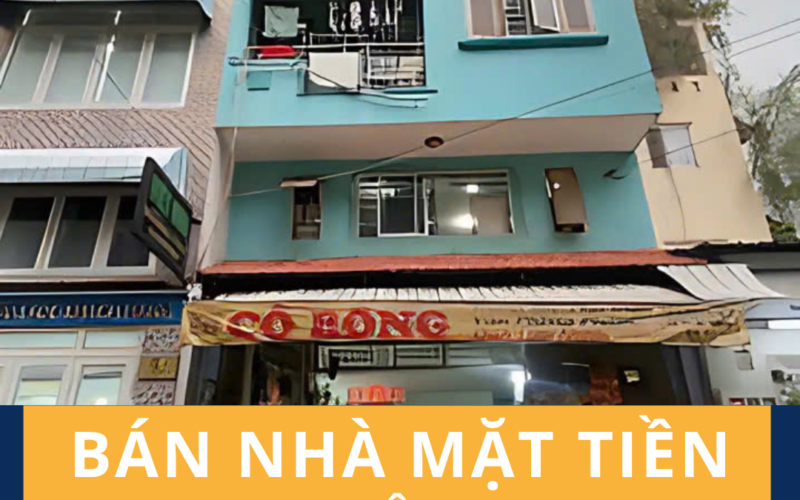 Chính chủ bán nhà mặt tiền – Đường số 7, cư xá Đô Thành, P4, Q3